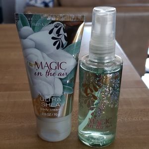Bath & body works body spray and lotion